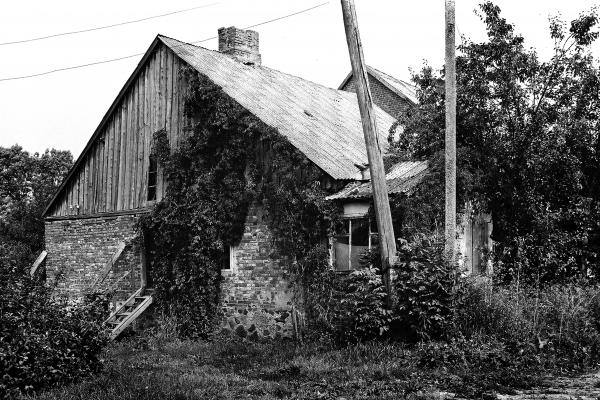 Ąžuolpamūšės dvaro kumetynas. Vido Dulkės nuotrauka, 9 dešimtmetis